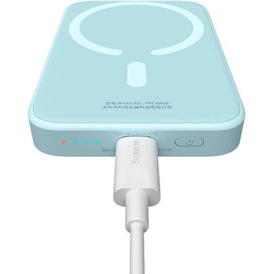 Baseues Magnetic Mini Powerbank 6000mAh 20W Blue